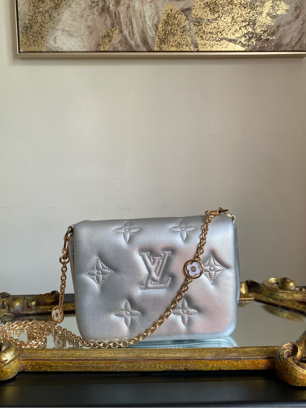 QUILTED CHAIN SHOULDER BAG